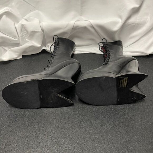 Fluevog Original Corset Grand National Boots Sz 7 - Picture 6 of 12